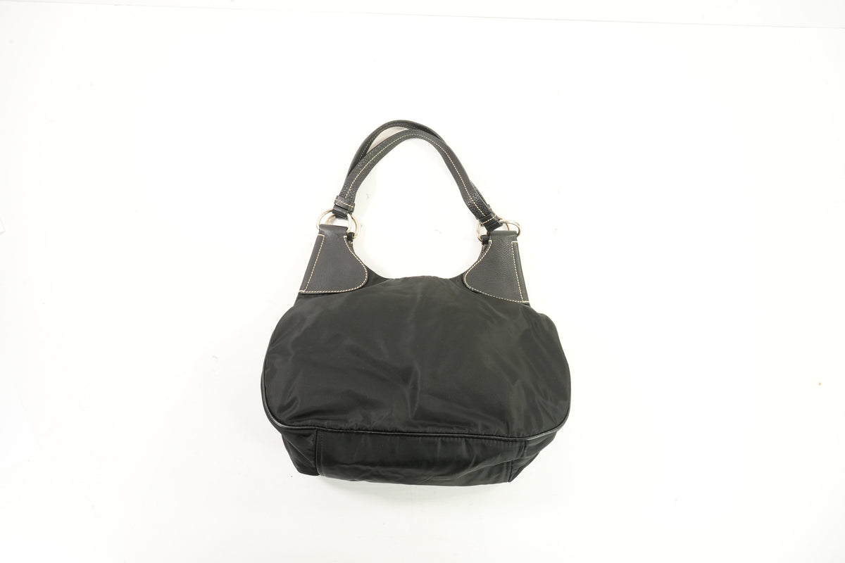 Prada Nylon Tessuto With White Stiching