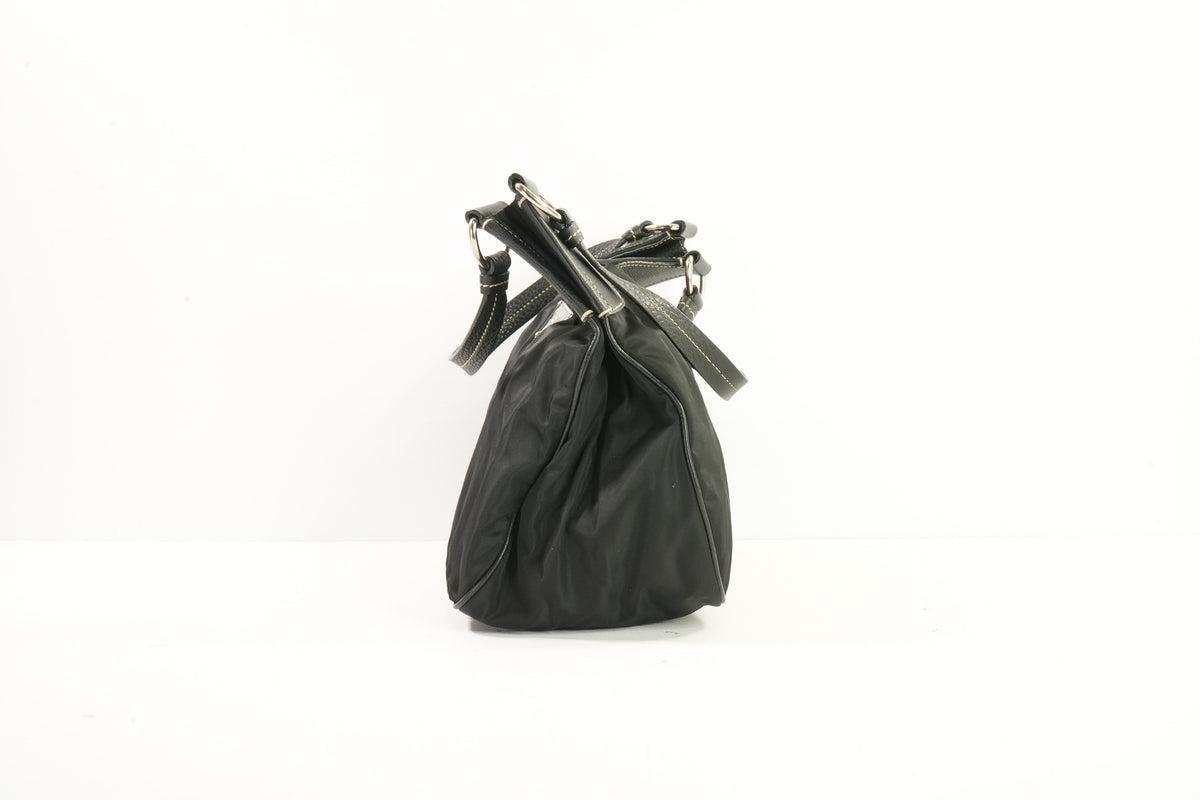 Prada Nylon Tessuto With White Stiching