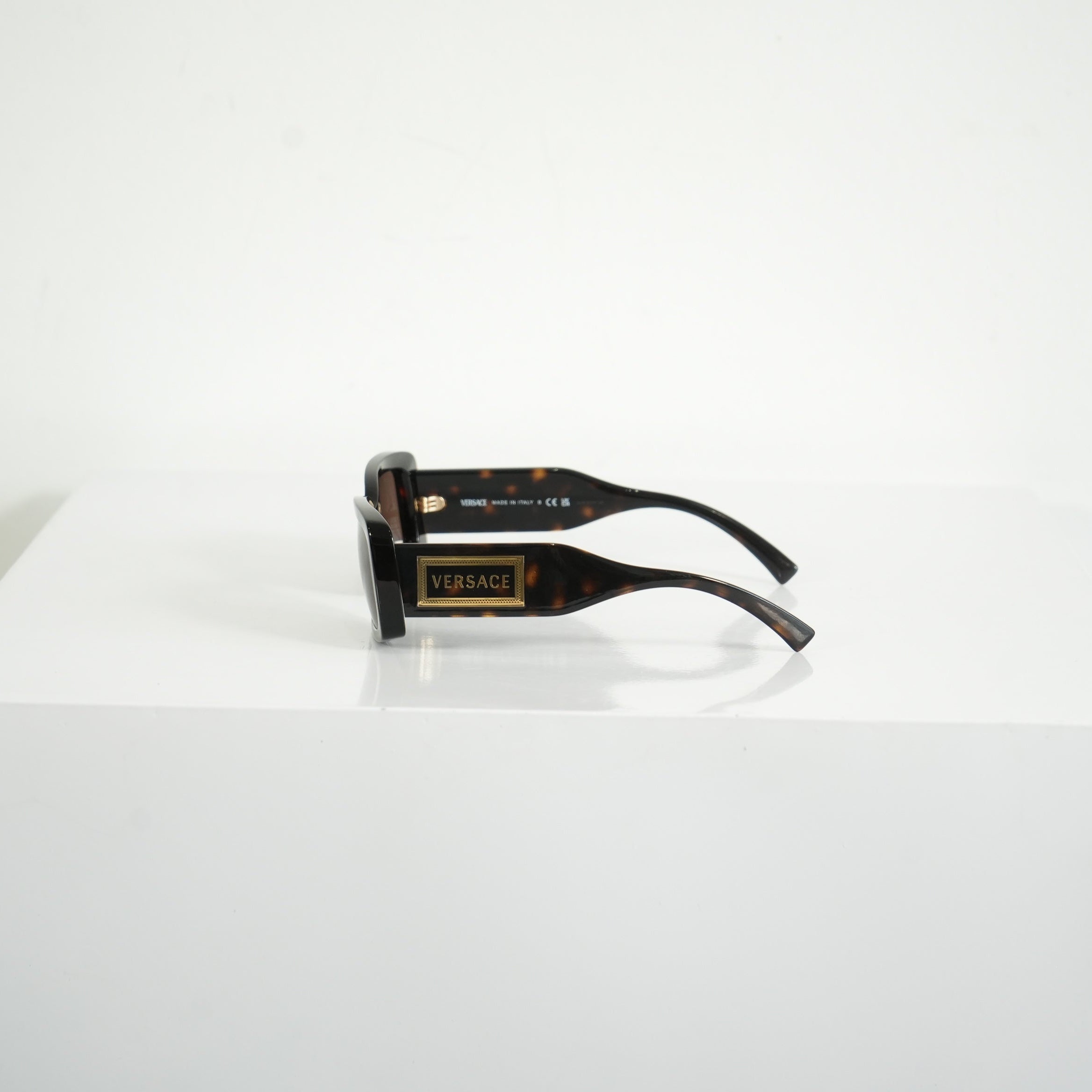 Versace MOD.4377 108/73 Tortoiseshell Acetate Frame Sunglasses