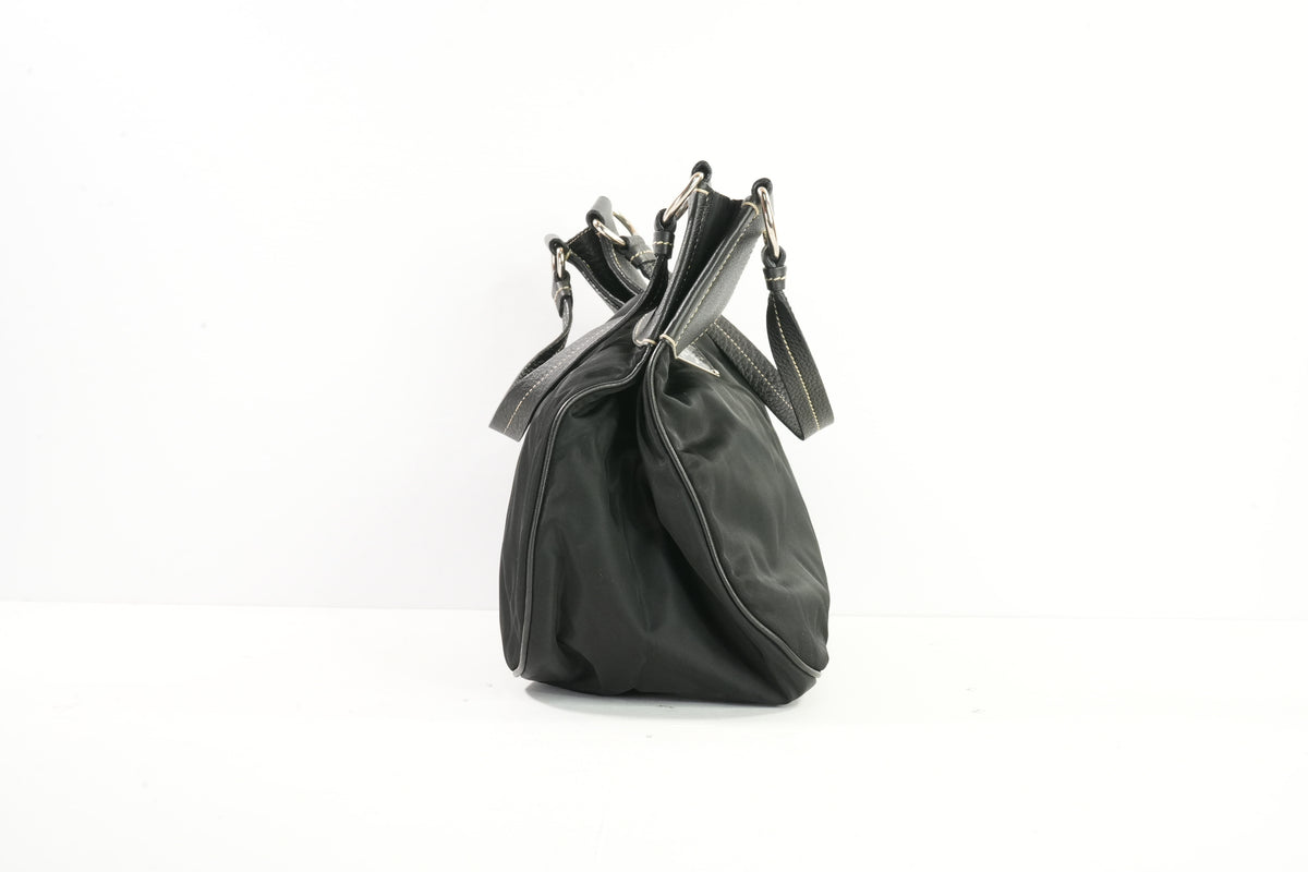 Prada Nylon Tessuto With White Stiching