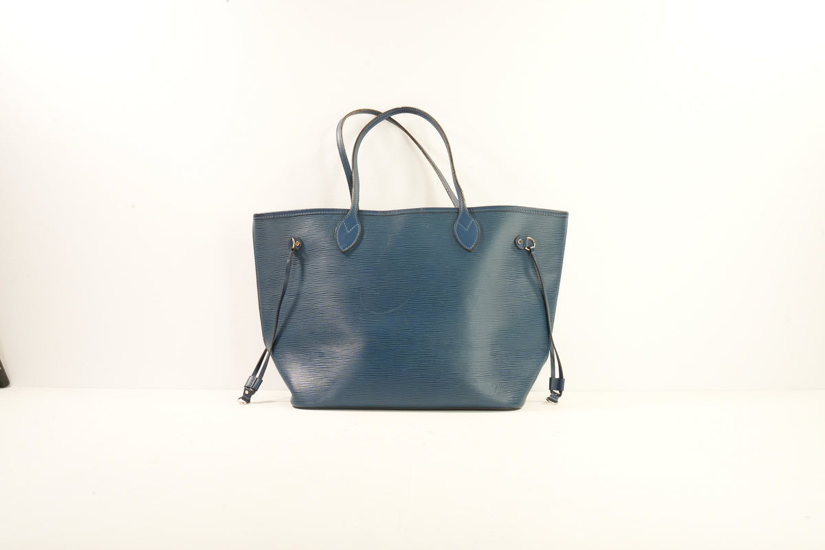 Louis Vuitton Dark Blue Epi Neverfull