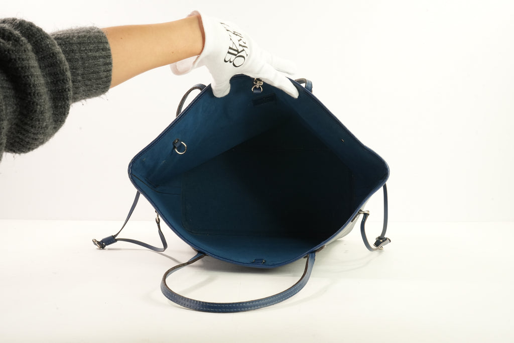 Louis Vuitton Dark Blue Epi Neverfull