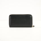 Fendi Monster (Bag Bugs) Around-Zip Long Wallet in Black Leather (Box)