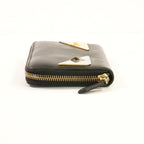 Fendi Monster (Bag Bugs) Around-Zip Long Wallet in Black Leather (Box)
