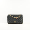 Chanel 2010 "Paris Shanghai" Metiers d'Art China Doll 2.55 Reissue Flap Bag in Black Lambskin