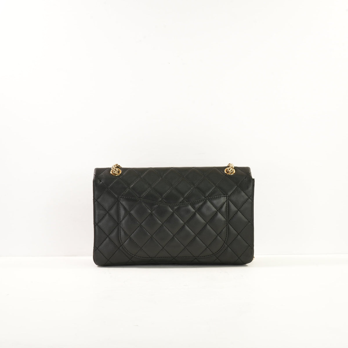 Chanel 2010 "Paris Shanghai" Metiers d'Art China Doll 2.55 Reissue Flap Bag in Black Lambskin