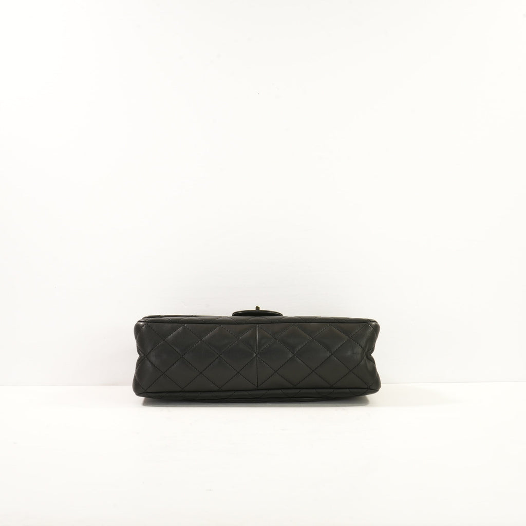 Chanel 2010 "Paris Shanghai" Metiers d'Art China Doll 2.55 Reissue Flap Bag in Black Lambskin