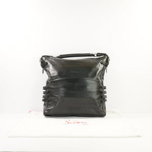 Christian Louboutin Black Leather Large Totebag