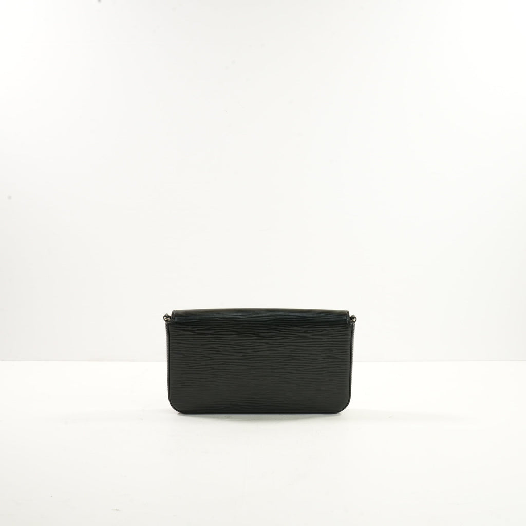 Louis Vuitton Black Felicie Pochette Epi