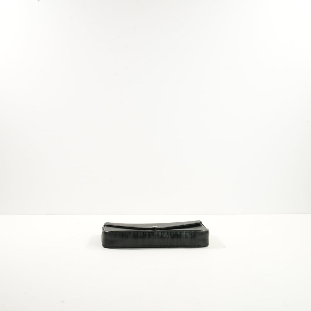 Louis Vuitton Black Felicie Pochette Epi