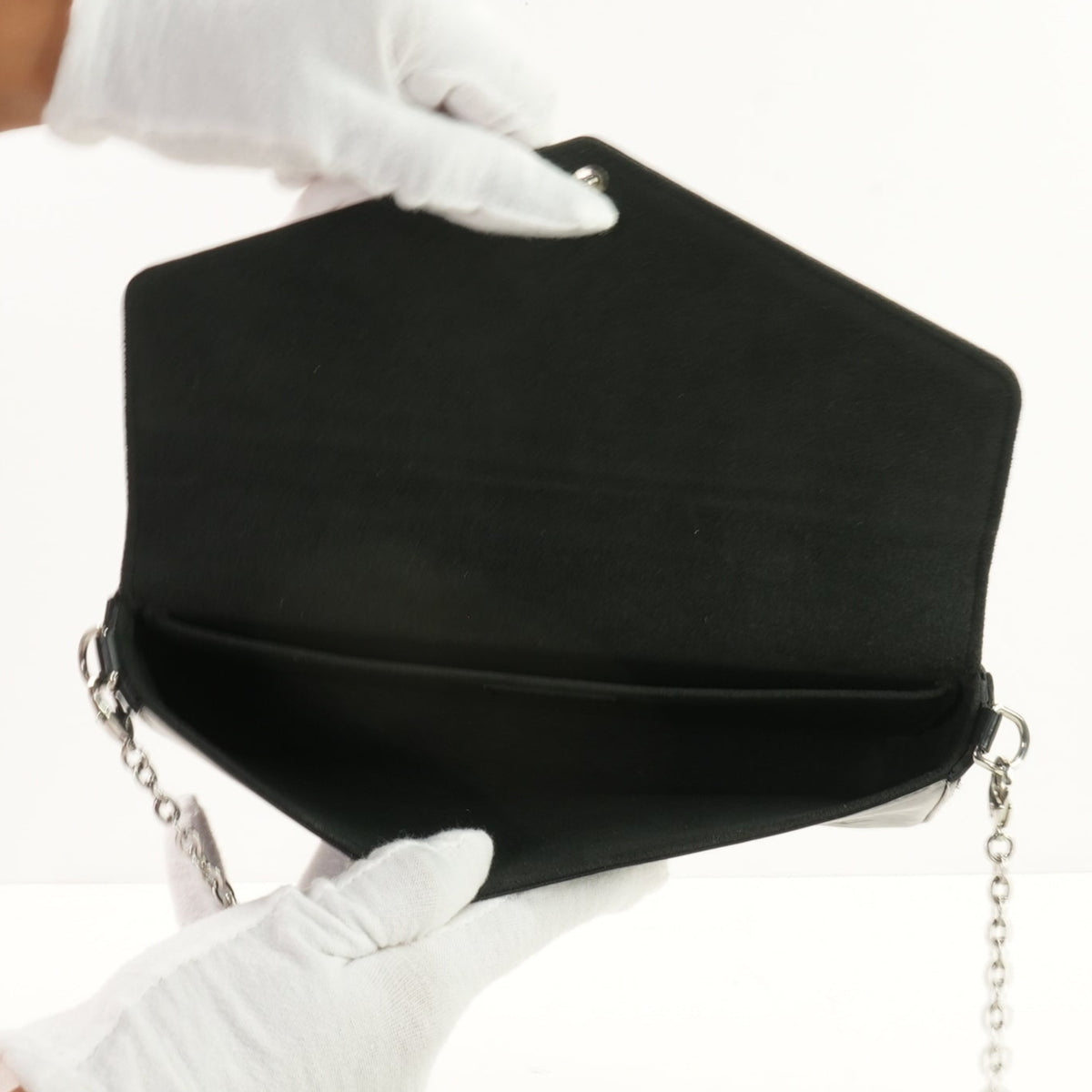 Louis Vuitton Black Felicie Pochette Epi