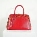 Prada Red Studded Bag