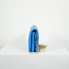 Louis Vuitton Red/Blue Lambskin Leather Pochette Coussin Full Set