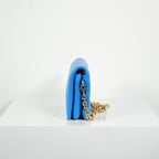 Louis Vuitton Red/Blue Lambskin Leather Pochette Coussin Full Set