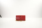 Salvatore Ferragamo Red Gancini Long Continental Wallet