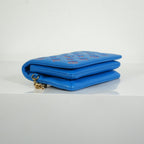 Louis Vuitton Red/Blue Lambskin Leather Pochette Coussin Full Set