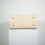 Louis Vuitton Caramel Hobo Creme Beige Mahina Perforated Calf Leather Bag FULL SET