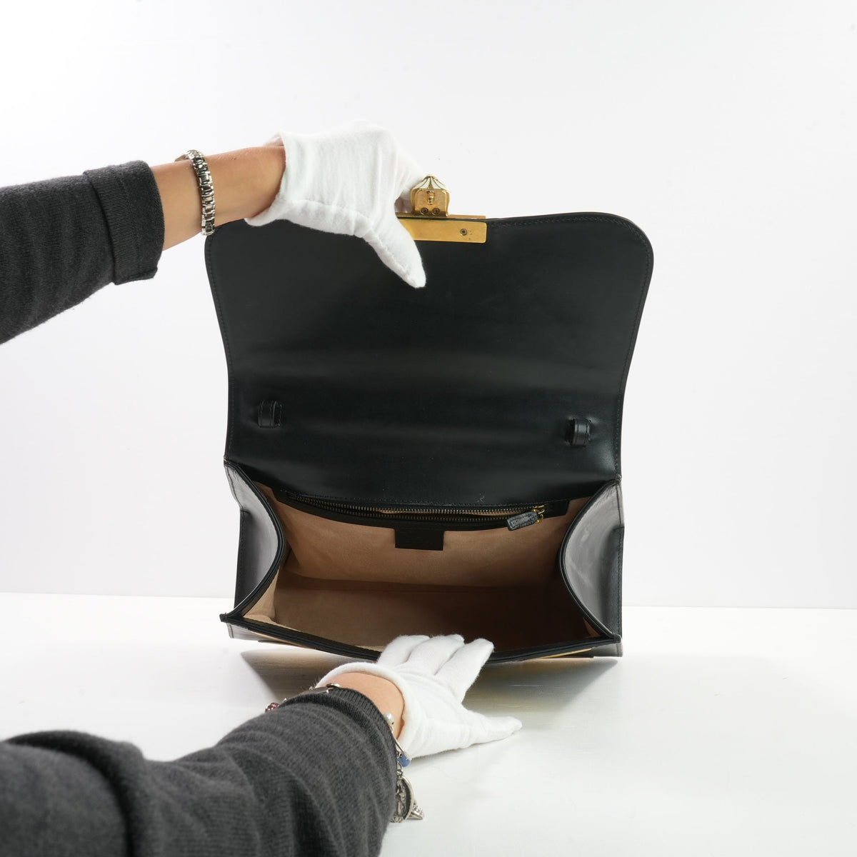 Gucci GG Supreme Osiride Top Handle Bag