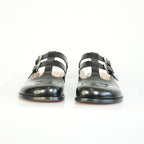 Loewe Campo Leather Mary Janes Mules Size 45