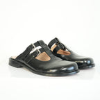 Loewe Campo Leather Mary Janes Mules Size 45