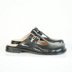 Loewe Campo Leather Mary Janes Mules Size 45
