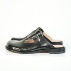 Loewe Campo Leather Mary Janes Mules Size 45