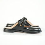 Loewe Campo Leather Mary Janes Mules Size 45