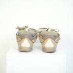 Lanvin Curb Taupe Beige Sneakers Size 44