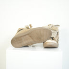 Lanvin Curb Taupe Beige Sneakers Size 44