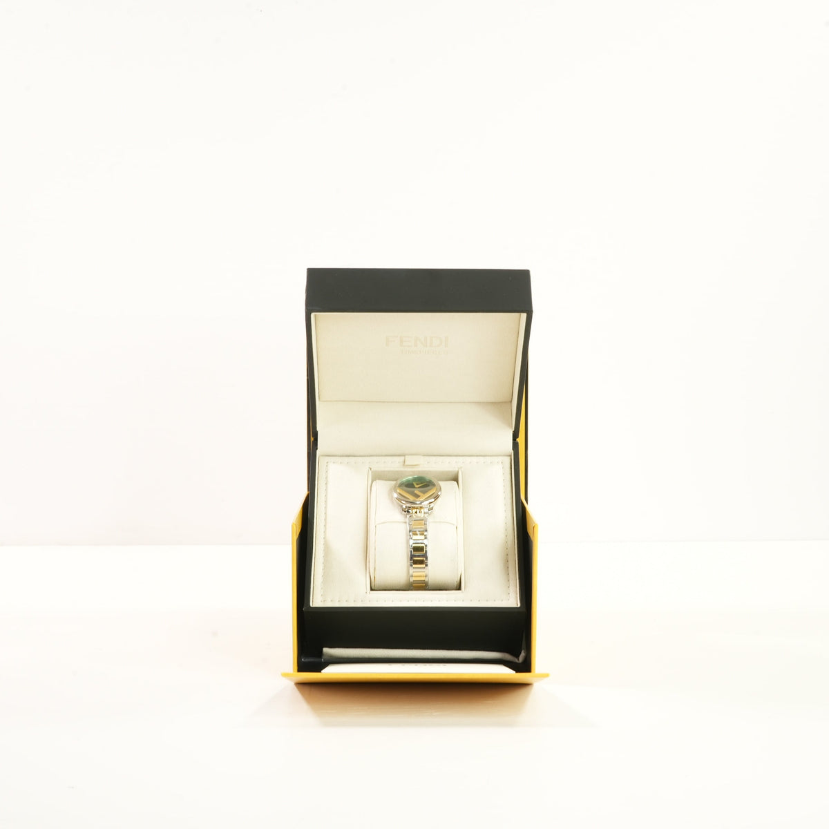 Fendi Run Away Two-Tone Watch 36mm, Full Set