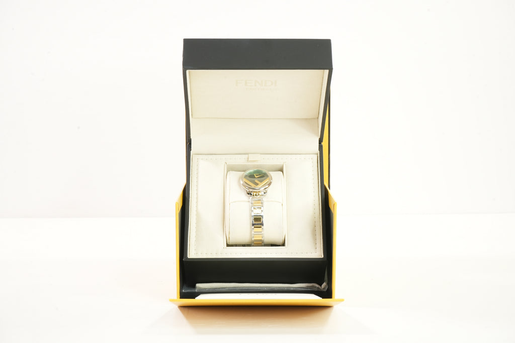 Fendi Run Away Two-Tone Watch 36mm, Full Set