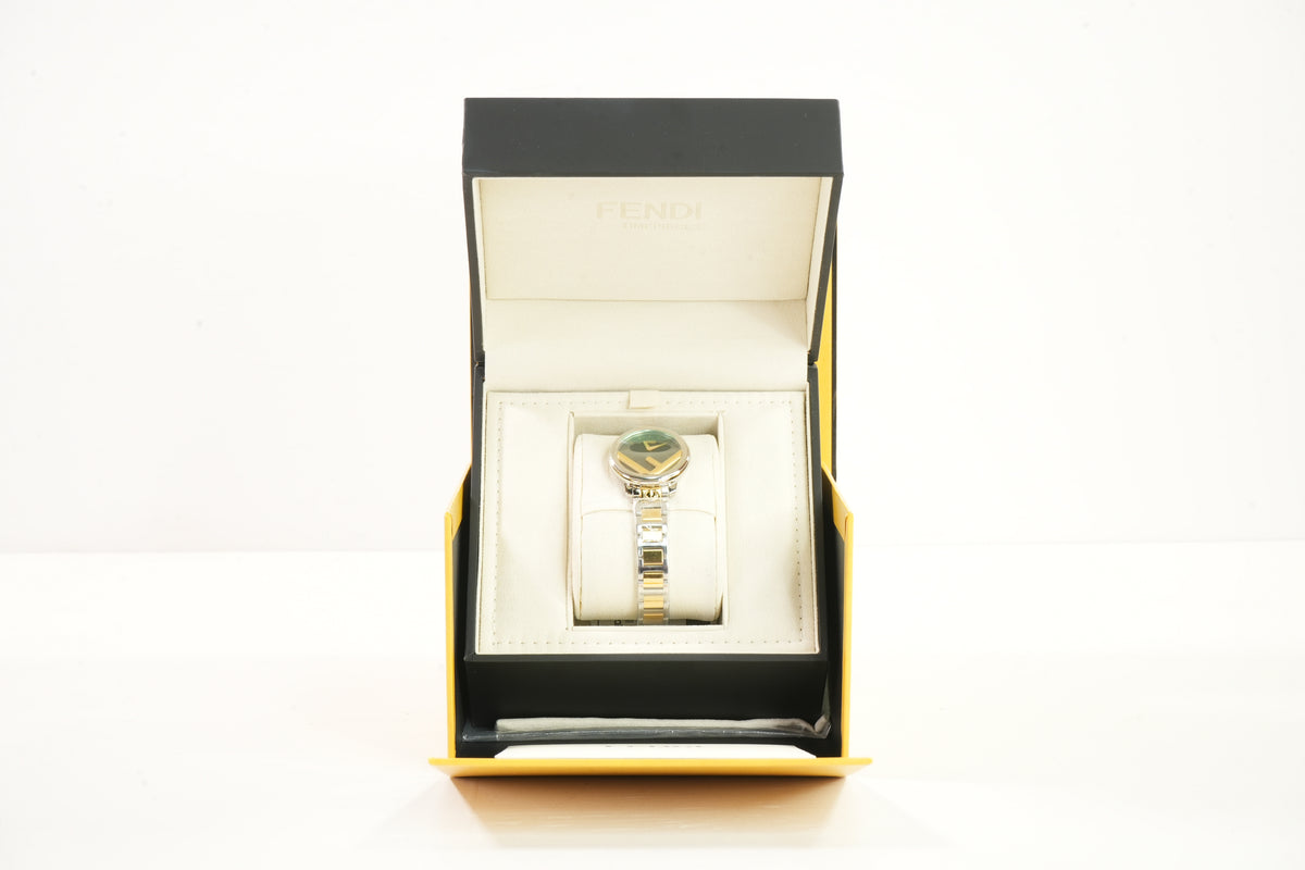 Fendi Run Away Two-Tone Watch 36mm, Full Set