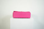 Chanel Hot Pink Quilted Lambskin Classic Double Flap Bag Gold Hardware Medium