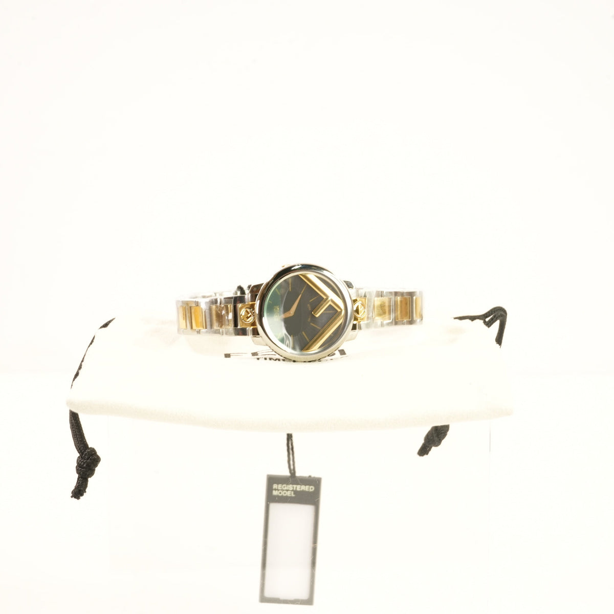 Fendi Run Away Two-Tone Watch 36mm, Full Set