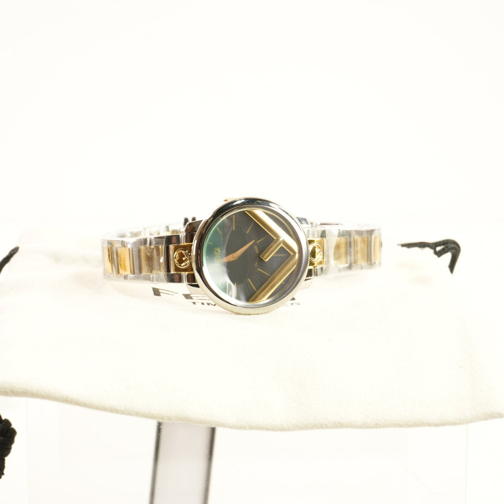 Fendi Run Away Two-Tone Watch 36mm, Full Set