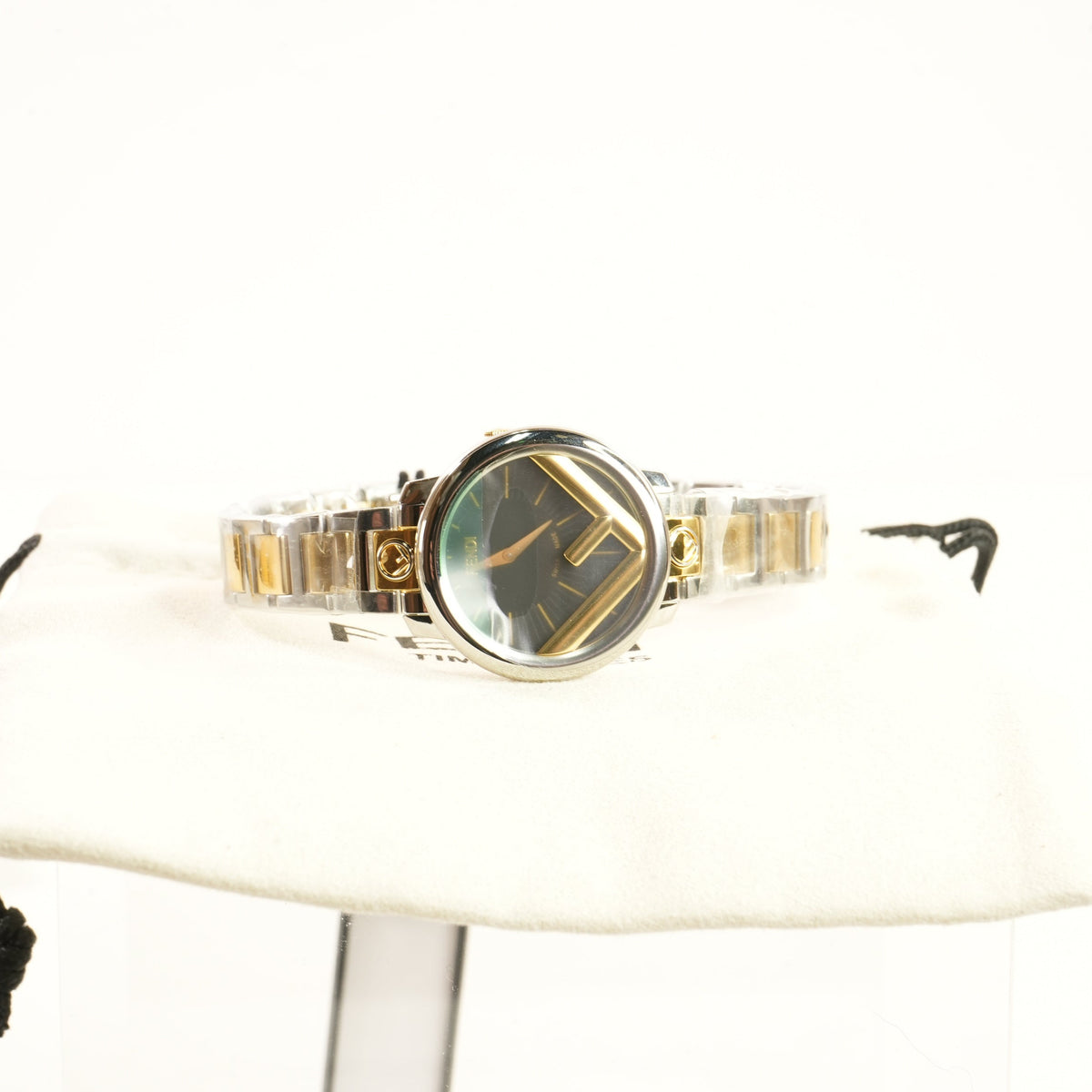 Fendi Run Away Two-Tone Watch 36mm, Full Set