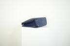 Christion Dior Diorissimo Large Tote Blue Leather Silver Hardware