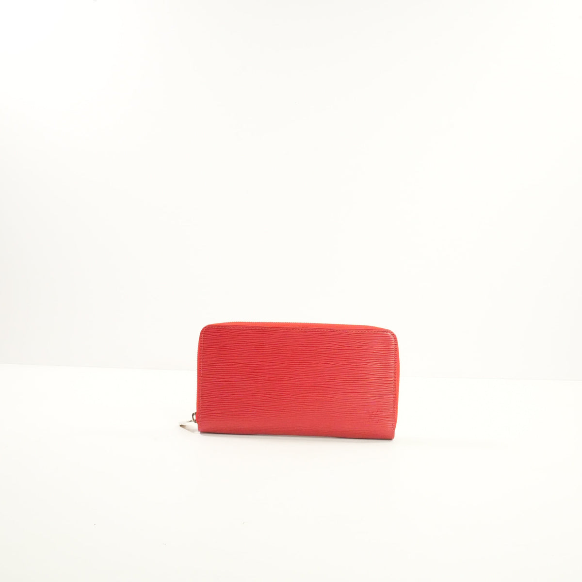 Louis Vuitton Red Epi Leather Long Zippy Wallet