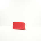 Louis Vuitton Red Epi Leather Long Zippy Wallet