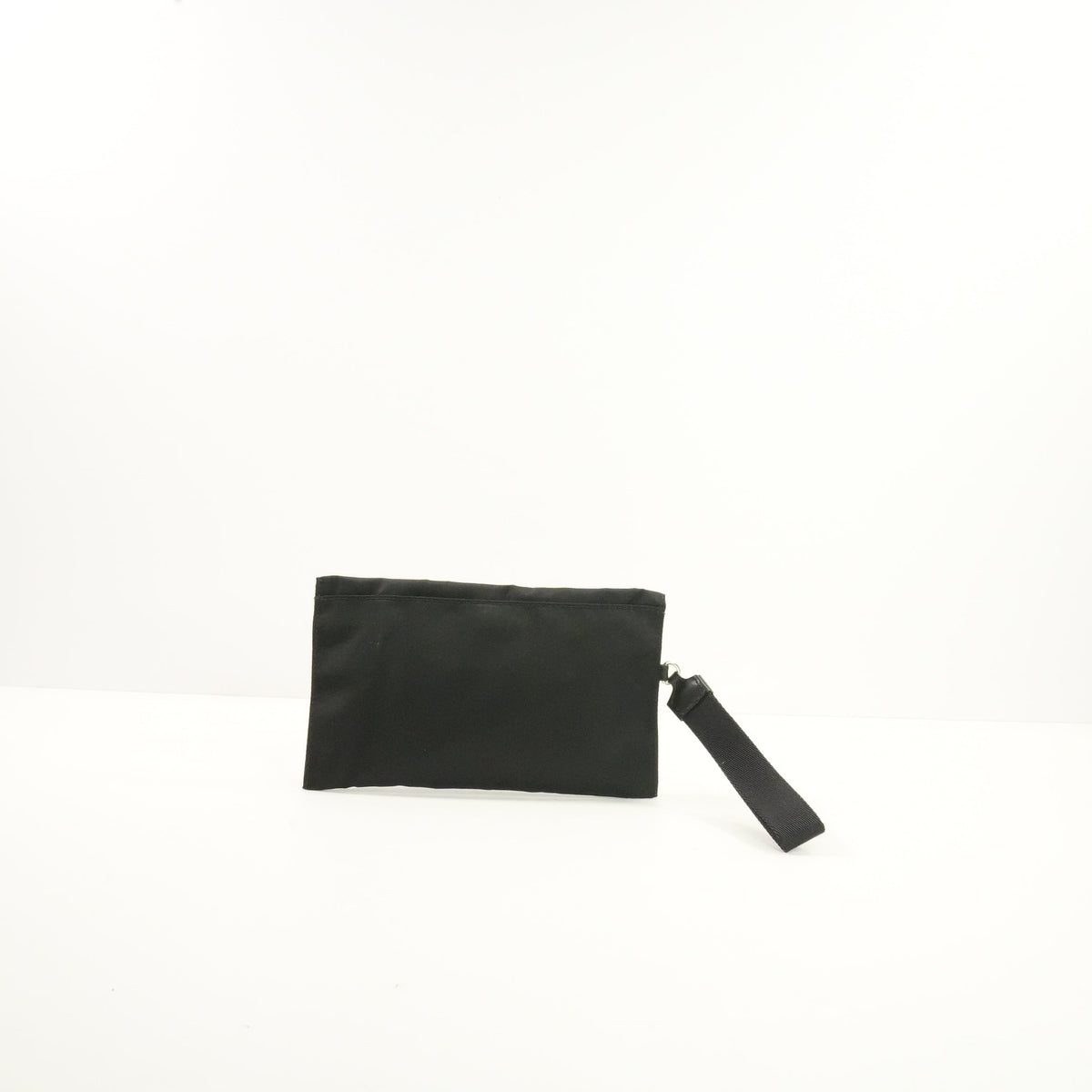 Burberry Logo Nylon Black Pouch