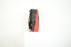 Christian Louboutin Black Leather Backpack Red Spiked Trim