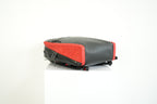 Christian Louboutin Black Leather Backpack Red Spiked Trim