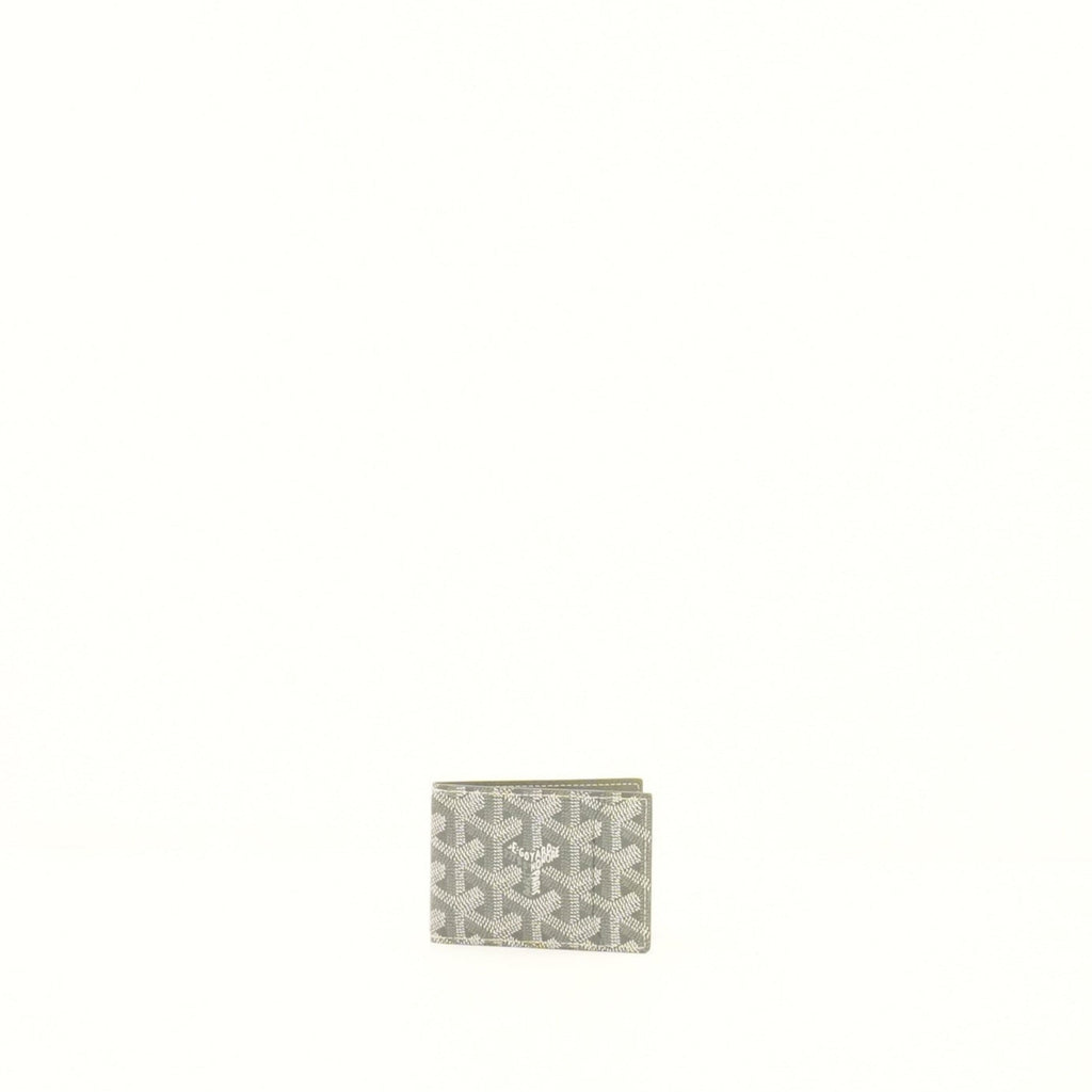 Goyard Grey Goyardine Canvas Bifold Wallet