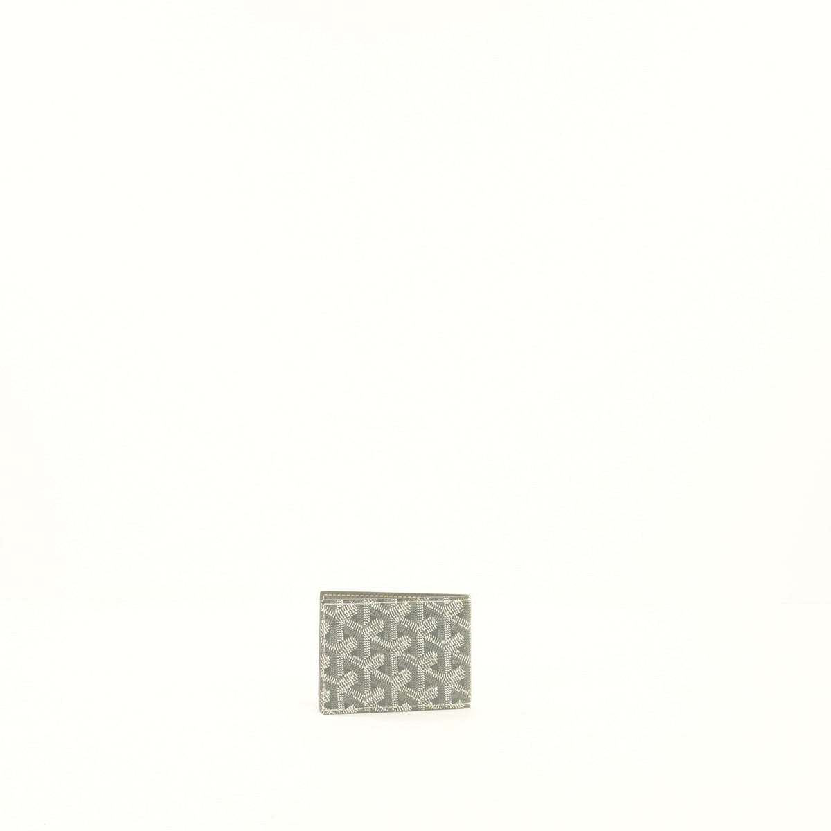 Goyard Grey Goyardine Canvas Bifold Wallet