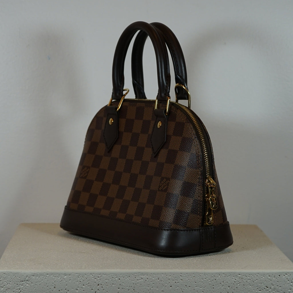 Louis Vuitton Damier Ebene Alma BB Handbag