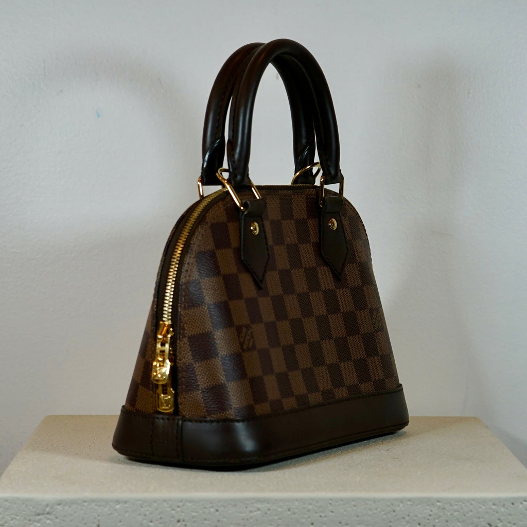 Louis Vuitton Damier Ebene Alma BB Handbag