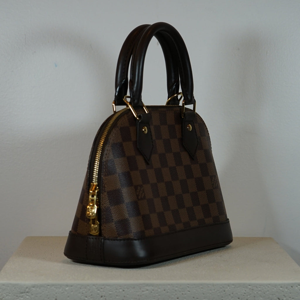 Louis Vuitton Damier Ebene Alma BB Handbag