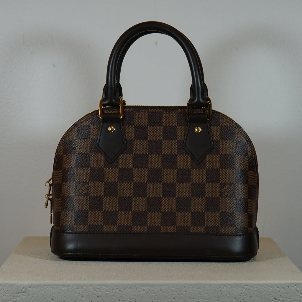 Louis Vuitton Damier Ebene Alma BB Handbag