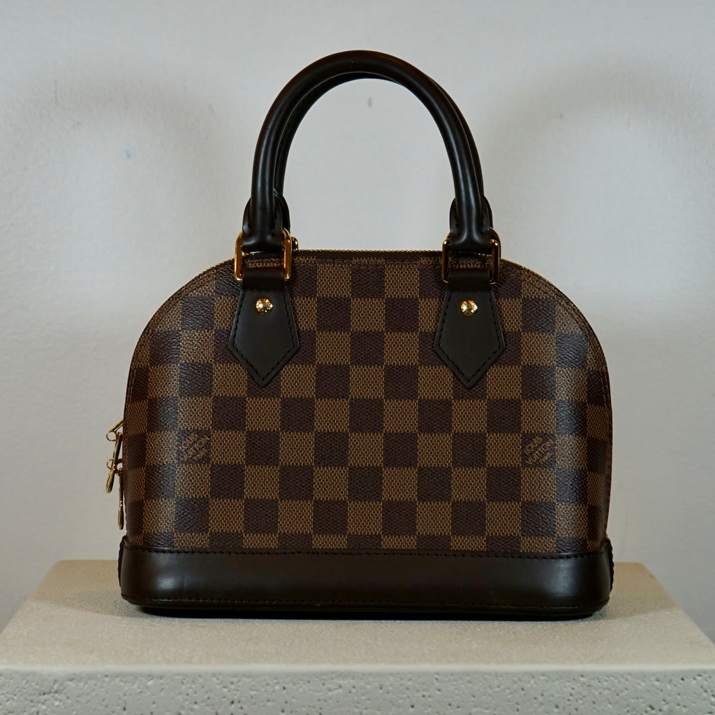 Louis Vuitton Damier Ebene Alma BB Handbag