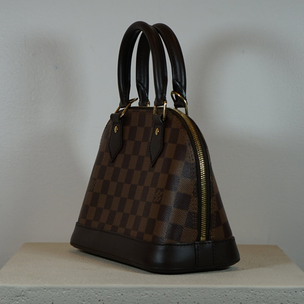 Louis Vuitton Damier Ebene Alma BB Handbag
